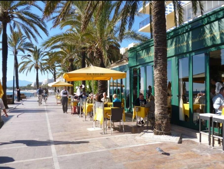 Fantastico Apto Vistas Mar Marbella Centro Bagian luar foto